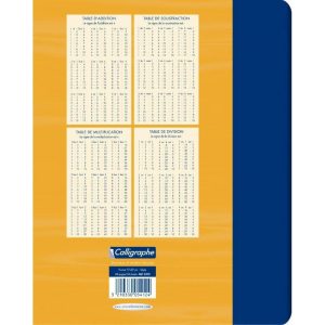 CAHIER 17X22 48P SEYES CALLIGRAPHE