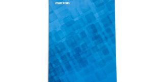 CAHIER 17X22 SEYES 90GR 96PG MINTRA BLEU