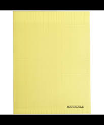 CAHIER 17X22 SEYES 90GR 96PG MINTRA JAUNE
