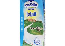 CANDIA LAIT DEMI ECREME 1L