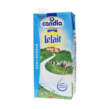 CANDIA LAIT DEMI ECREME 1L