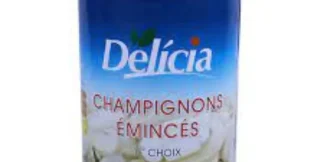 CHAMPIGNONS EMINCES DELICIA 400GR