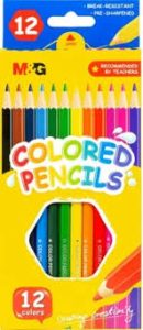 CRAYON DE COULEUR 12 COUL M&G AWP34365