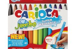 FEUTRE 12 COULEURS JUMBO CARIOCA