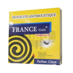 FRANCE COILS MOSQUITOS CITRON 165GR
