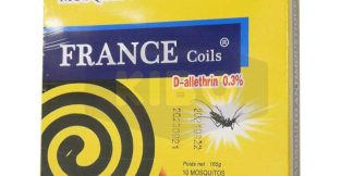 FRANCE COILS MOSQUITOS CITRON 165GR