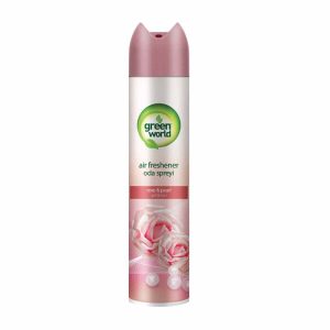 GREEN WORLD DESODORISANT 300ML ROSE