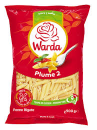 MACARONI PLUME 2 PENNE 500GR WARDA