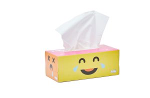 MOUCHOIR BLANC EMONJI SOFTY *100