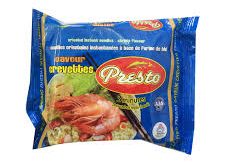 NOUILLES PRESTO CREVETTES 80GR