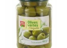 OLIVE VERTE DENOYAUTEES 160GR