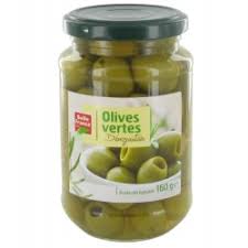 OLIVE VERTE DENOYAUTEES 160GR