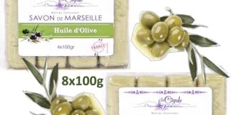 SAVON DE MARSEILLE LA CIGALE OLIVE 4 PIECES