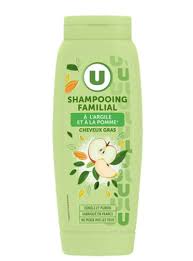 SHAMPOING CHEVEUX GRAS EXTRAIT DE POMME 500 ML CAS