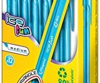 STYLO BILLE GREEN ICE MAPED BLEU