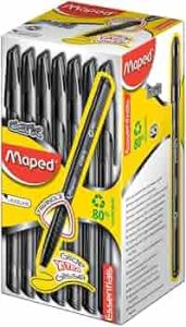 STYLO BILLE GREEN ICE MAPED NOIR