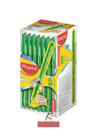 STYLO BILLE GREEN ICE MAPED VERT