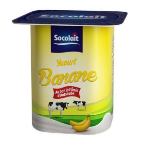 YAOURT BRASSE SUCRE 100 G BANANE